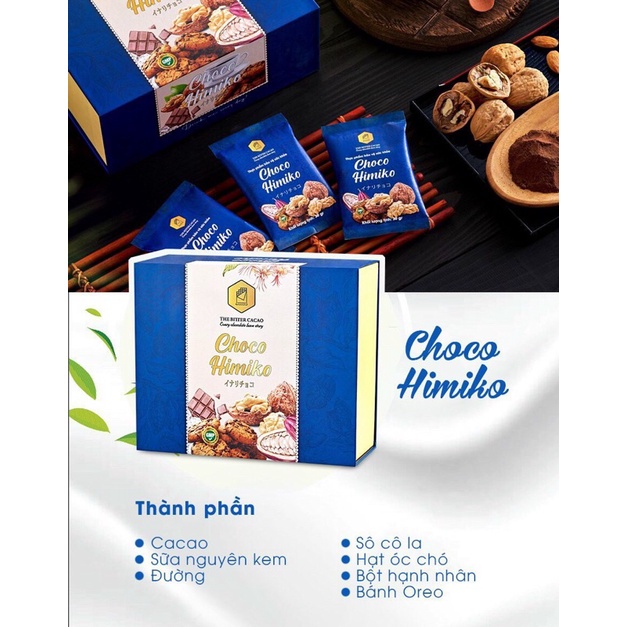 Tăng cân tự nhiên cùng Cacao Choco Himiko bí kíp từ thiên nhiên tăng cân cho người lờn thuốc, gầy lâu năm.