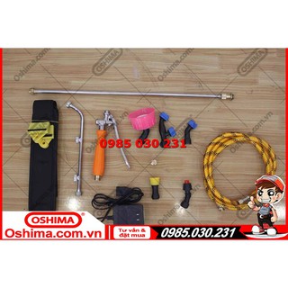 Bình xịt điện Oshima OS20 vàng