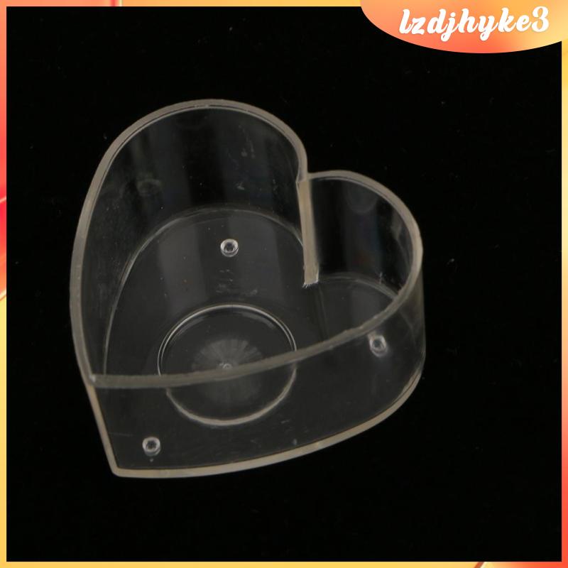 [lzdjhyke3] 10 Cốc Nhựa Trong Suốt Đựng Sáp Nến Dễ Thương