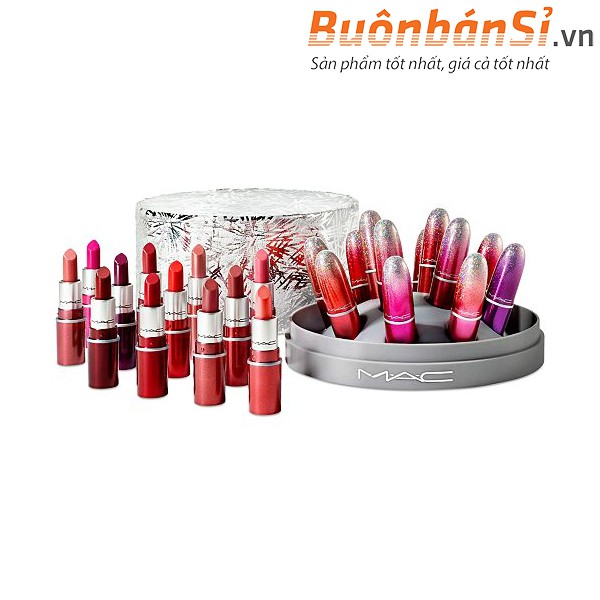 Bộ Son Mac 12 cây MAC Surefire Hit Mini Lipstick Kit - Limited 2020