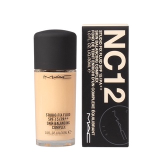 Mac foundation velvet texture with pump 30ml kem nền dạng lỏng hoàn hảo tùy chỉnh spf15 / pa ++
