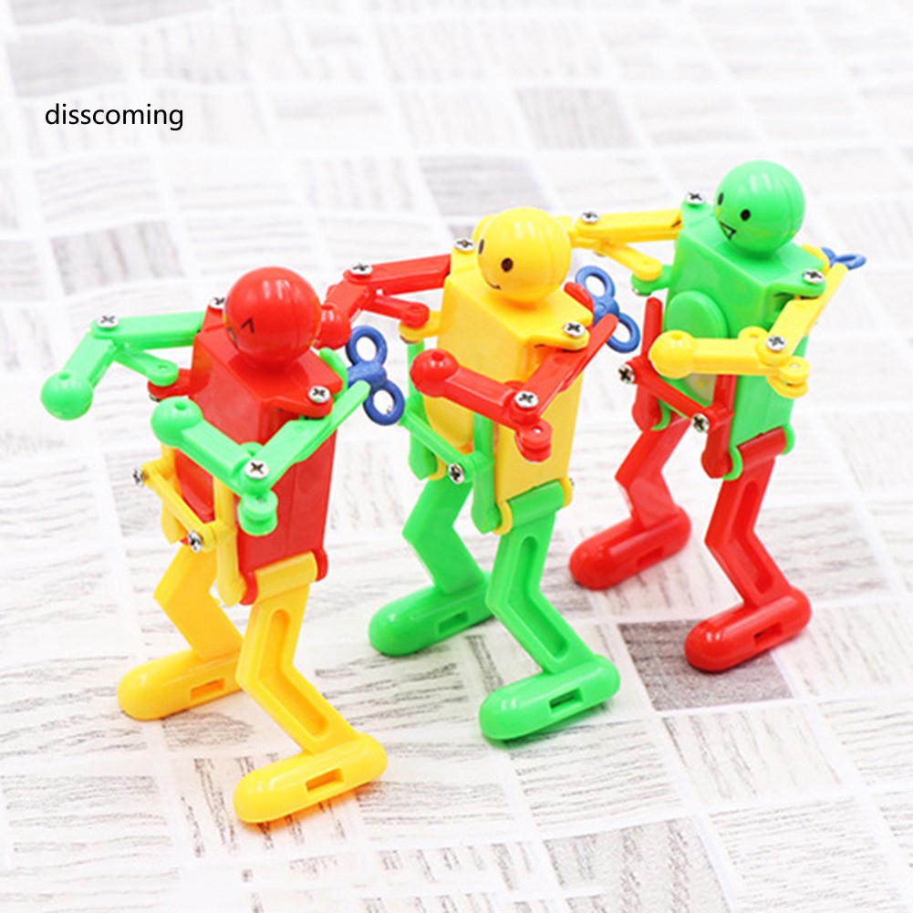 Đồ chơi rô bốt lên dây cót bằng nhựa nhảy múa vui nhộn hỗ trợ giáo dục bé