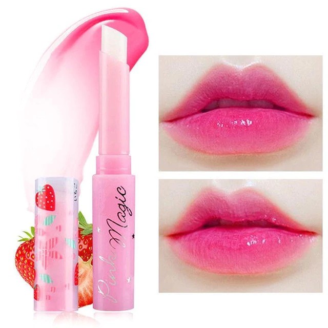 SON DƯỠNG HỒNG VÀ HỖ TRỢ ĐIỀU TRỊ THÂM PINK MAGIC LIPSTICK CHÍNH HÃNG - 3452