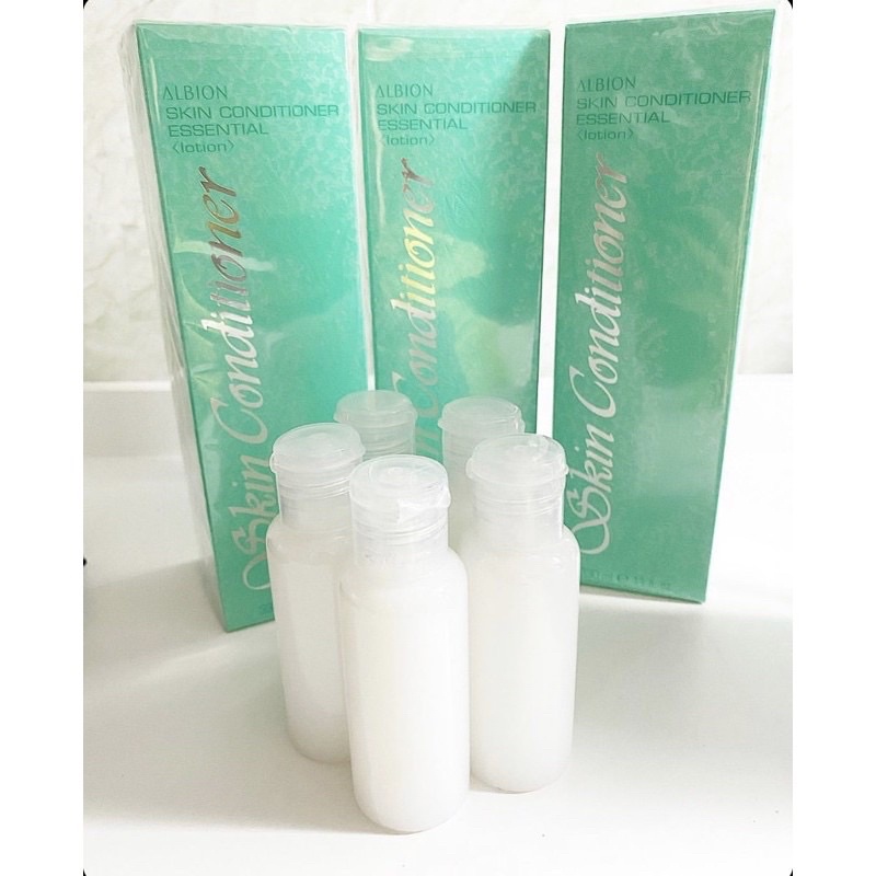 Toner nước thần dưỡng trắng và khoẻ da mịn mượt tức thì Albion skin conditioner
