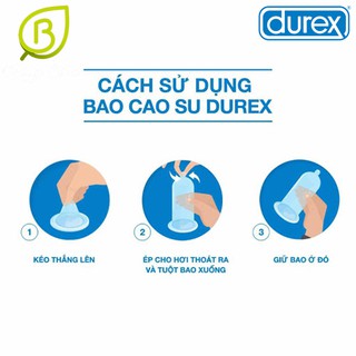 Bao cao su Durex Performa [Hộp 12 cái]