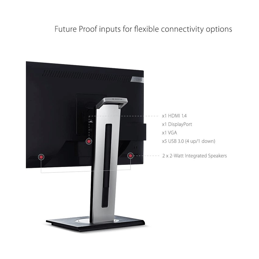 Màn hình Viewsonic VG2455 USB Type-C 24 inch Full HD (1920 x 1080) 5ms 75Hz IPS Stereo Speaker 2W x 2 - Hàng Chính Hãng | BigBuy360 - bigbuy360.vn