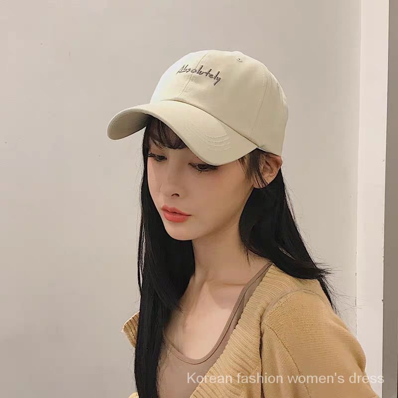 Hat Men's Trendy Unique Baseball Cap Korean Style Student Hip Hop Versatile Street Youth Black Peaked Cap Female Autumn and Winter