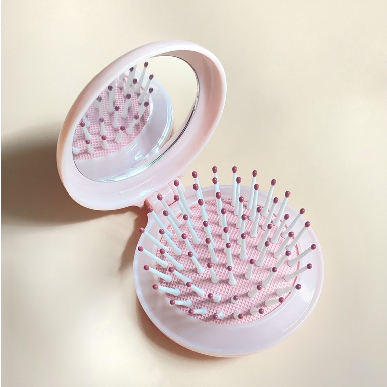 LƯỢC GƯƠNG GẤP GỌN NHỎ XINH