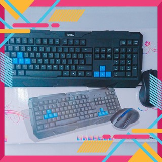 [GHD][FREESHIP-150K] COMBO PHÍM CHUỘT KHÔNG DÂY DELL M400 - TẶNG KÈM LÓT CHUỘT [HOT]