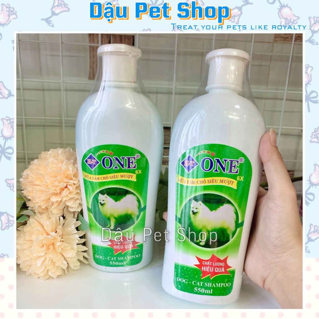 Sữa tắm One 6X siêu mượt lông cho chó 550ml