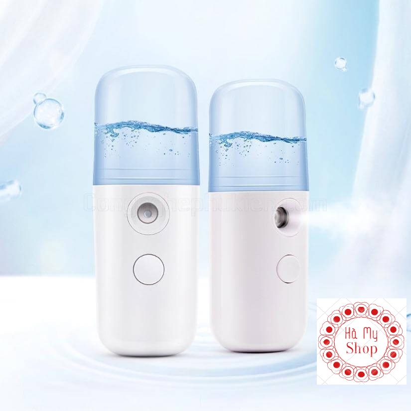 Xịt Khoáng Nano,Máy Phun Sương Xông Hơi Mặt Mini Cầm Tay Hỗ Trợ Dưỡng Da Cấp Nước Tối Đa