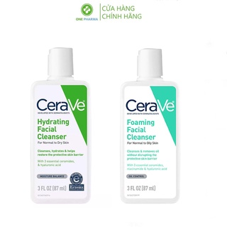 Sữa Rửa Mặt Cerave Facial Cleanser 87ml (Bản Mỹ)