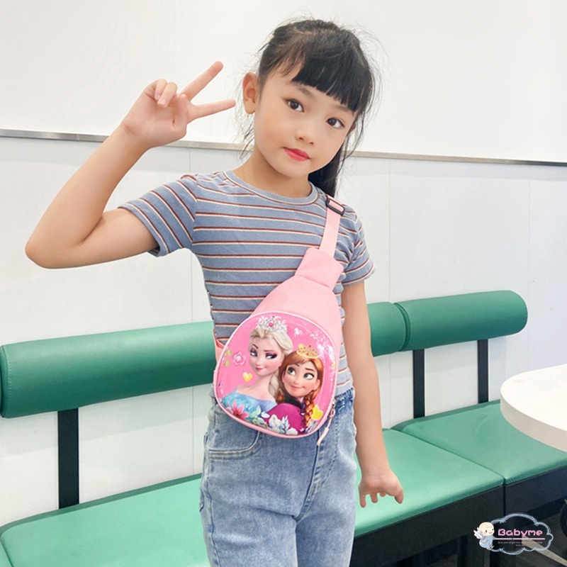 Túi Đeo Chéo Họa Tiết Hoạt Hình Trọng Lượng Nhẹ Cho Bé