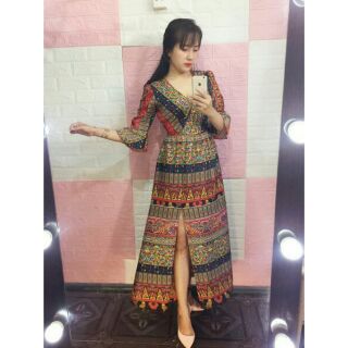 đầm maxi du lịch chụp ảnh đi biển sống ảo