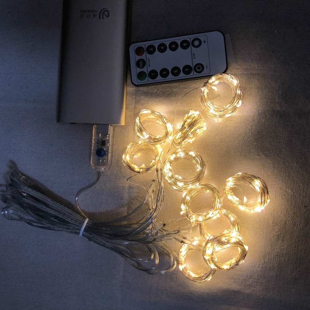 Dây Đèn Led Trang Trí Kèm Điều Khiển Từ Xa