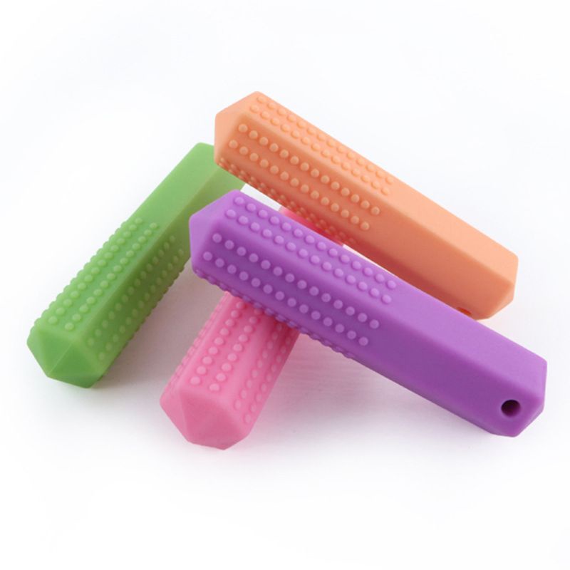 Que Silicone Nhiều Màu Có Dây Chống Thất Lạc Đồ Chơi Cho Bé