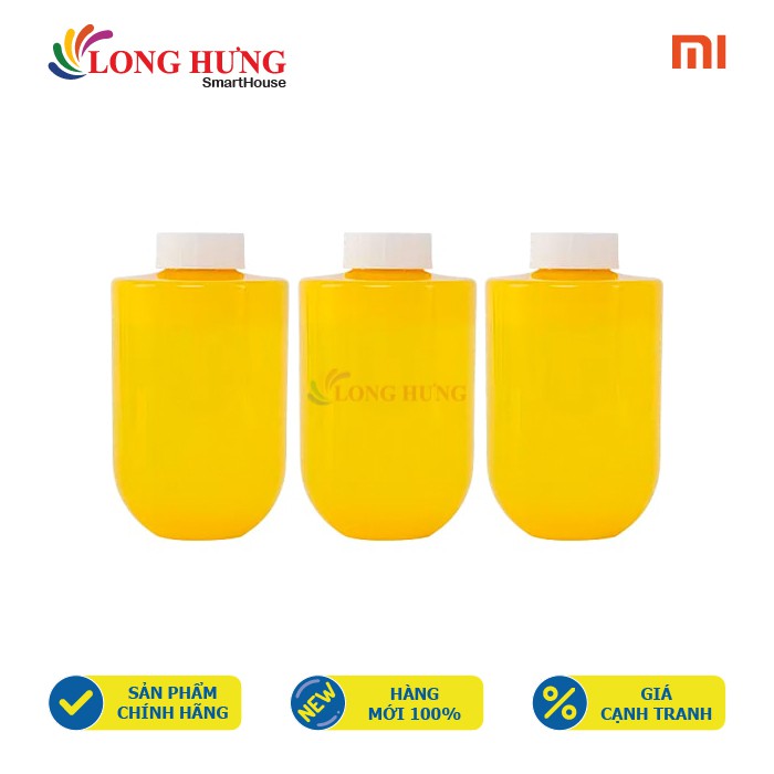 Bình nước rửa tay thay thế máy tạo bọt Xiaomi Mijia Sally NUN4085RT MJXSJ102XW (Set 3 bình 220ml) - Hàng nhập khẩu