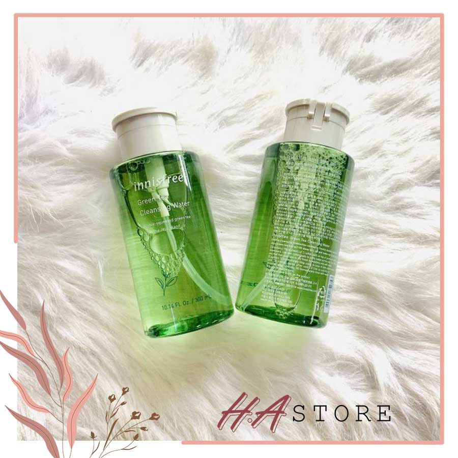 Nước tẩy trang innisfree green tea cleansing water 300ml