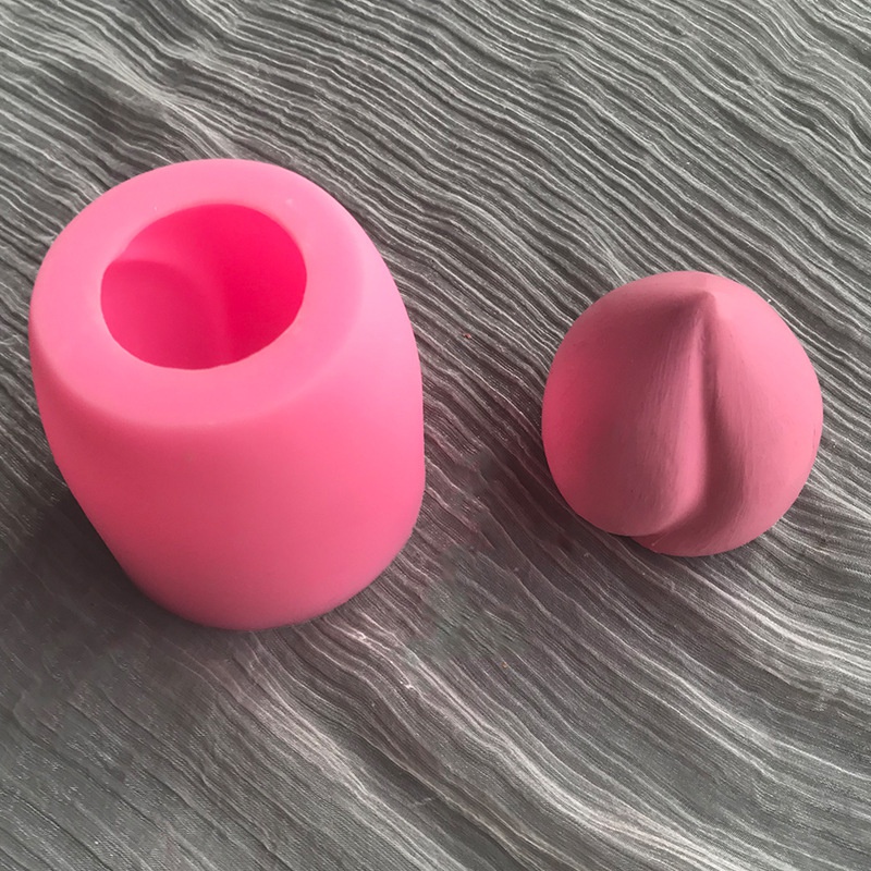 Khuôn Làm Bánh Tạo Hình Trái Đào 3D Độc Đáo Tiện Dụng