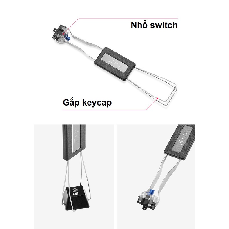 Gắp phím đa năng kiêm gắp switch bàn phím cơ - Key puller | Switch puller