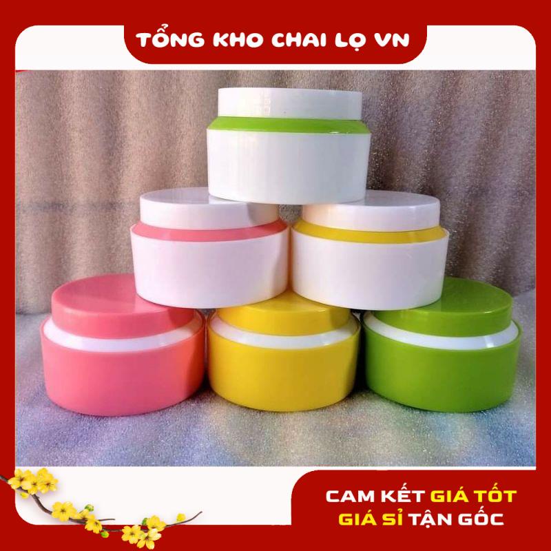 Hủ Đựng Kem ❤ SIÊU RẺ ❤ Hũ đựng kem body 150g xéo chiết mỹ phẩm , phụ kiện du lịch