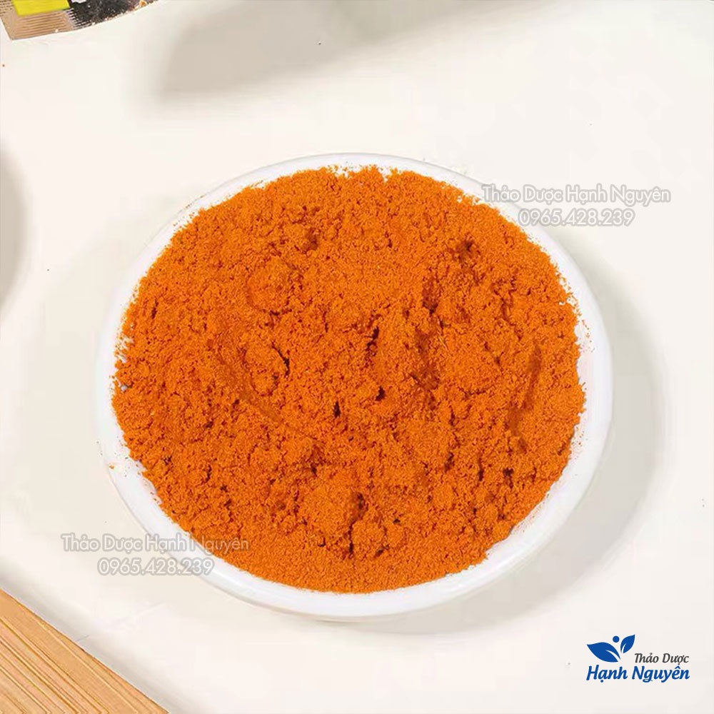 Bột dành dành nguyên chất 500g (Bột tạo màu tự nhiên, hạt dành dành, chi tử) - Thảo Dược Hạnh Nguyên