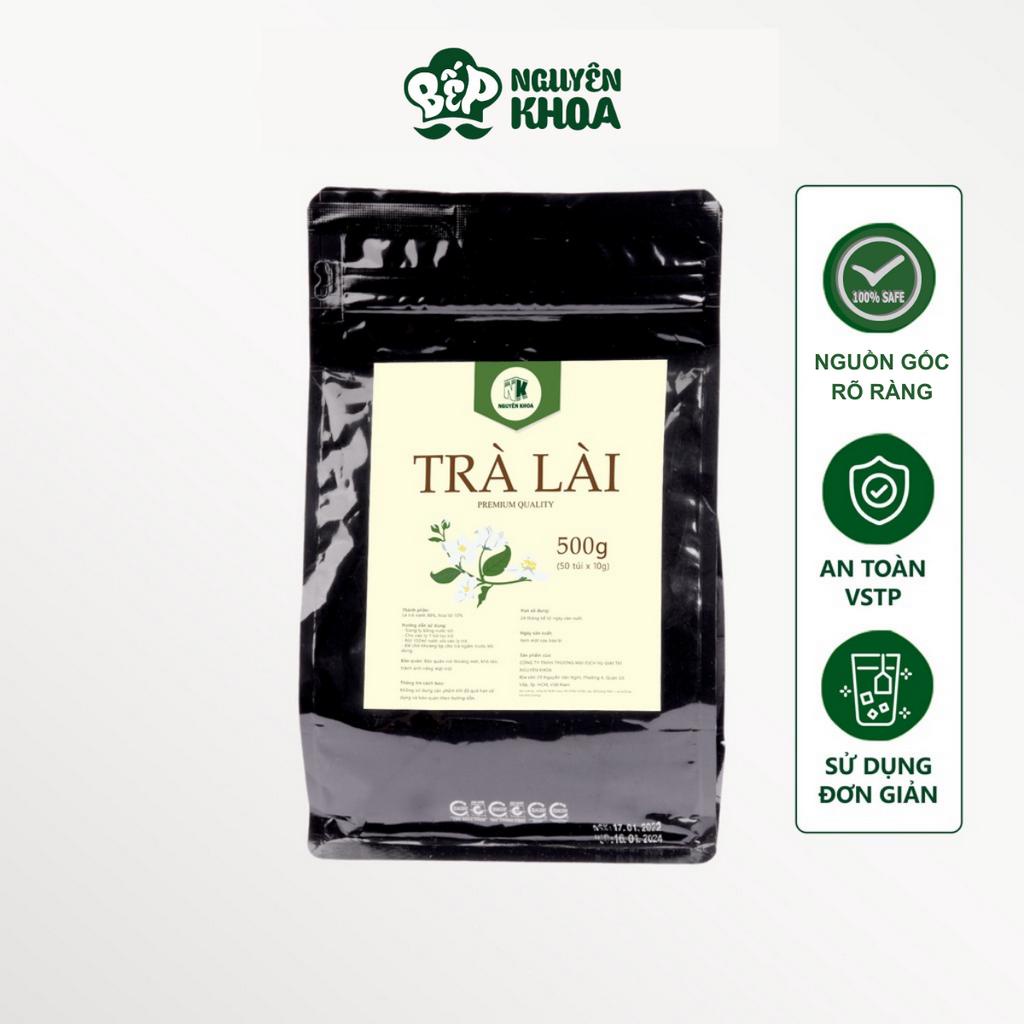Mẫu thử trà lài túi lọc nguyên khoa bịch 100g - BẾP NGUYÊN KHOA