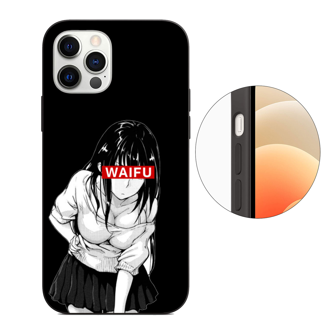 Ốp Điện Thoại Silicon Mềm Hình Waifu Ahegao Sugoi Anime Cho Oppo A12 A92 A83 A77 A72 A52 A37 A39 A57 A59 Neo 9 A12e F3 F1s R9s A1k A1