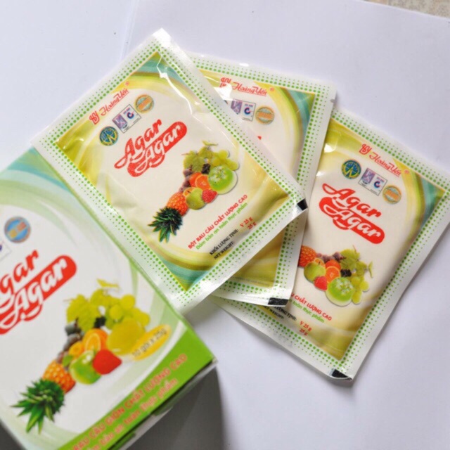 Bột thạch giòn agar