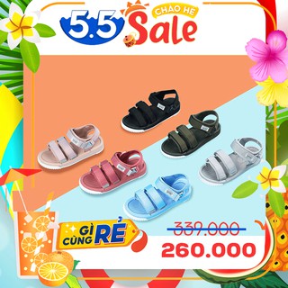 GIÀY VENTO | GIÀY SANDAL 3 QUAI NGANG NAM NỮ [VENTO SD9801 - MÀU ĐEN, GHI, KHAKI, XANH]