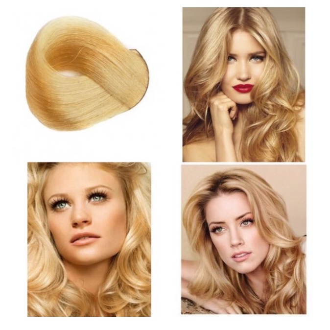 Thuốc Nhuộm Tóc Màu Vàng Sáng Light Golden Blonde 8/3 Hair Dye Cream