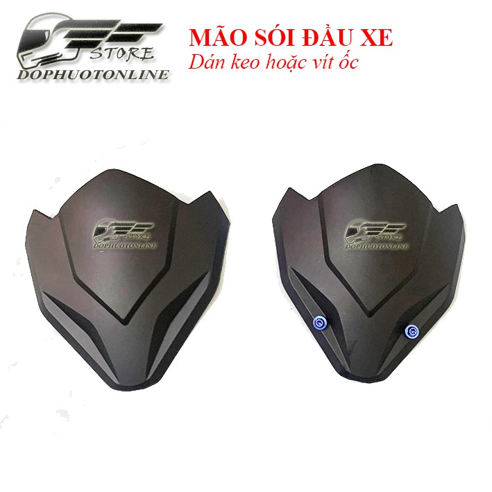 Mão Sói Winner X Đen Nhám Nhựa ABS Lắp Được Các Loại Xe Khác