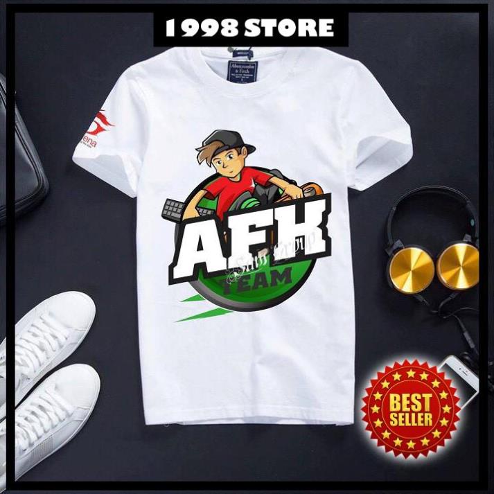 Áo Free Frie cotton màu trắng cổ tròn cực hot - Team AF