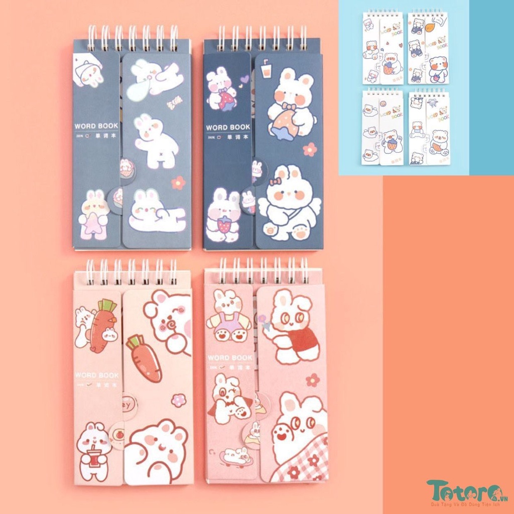Sổ tay giấy đa dạng họa tiết dễ thương