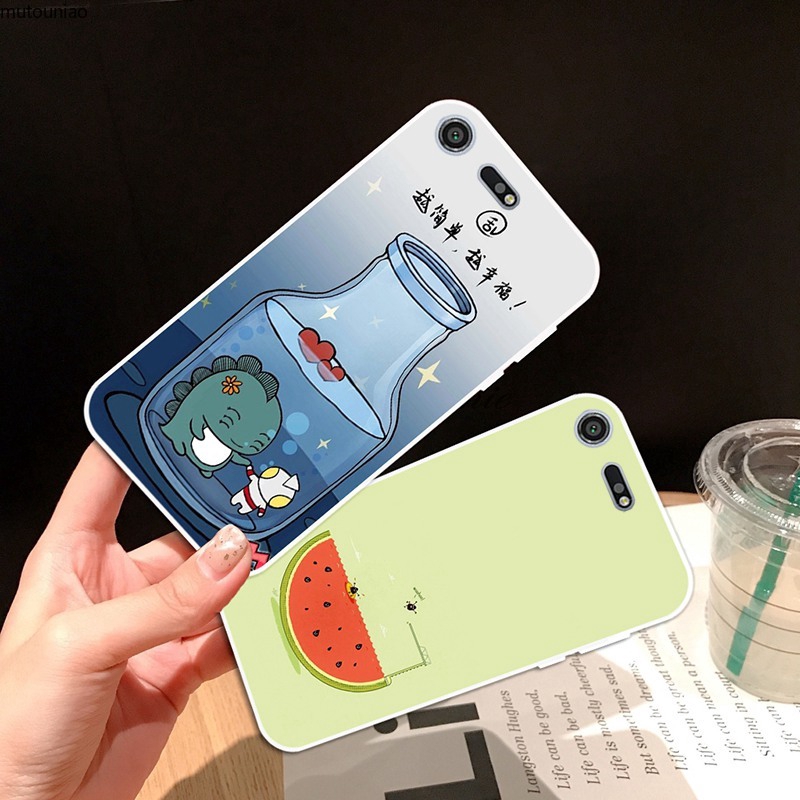 Ốp điện thoại silicon TPU họa tiết kì lân cho Sony Xperia Z3 Z5 XZ1 XZ2 XZ Premium XZ3 XZ4