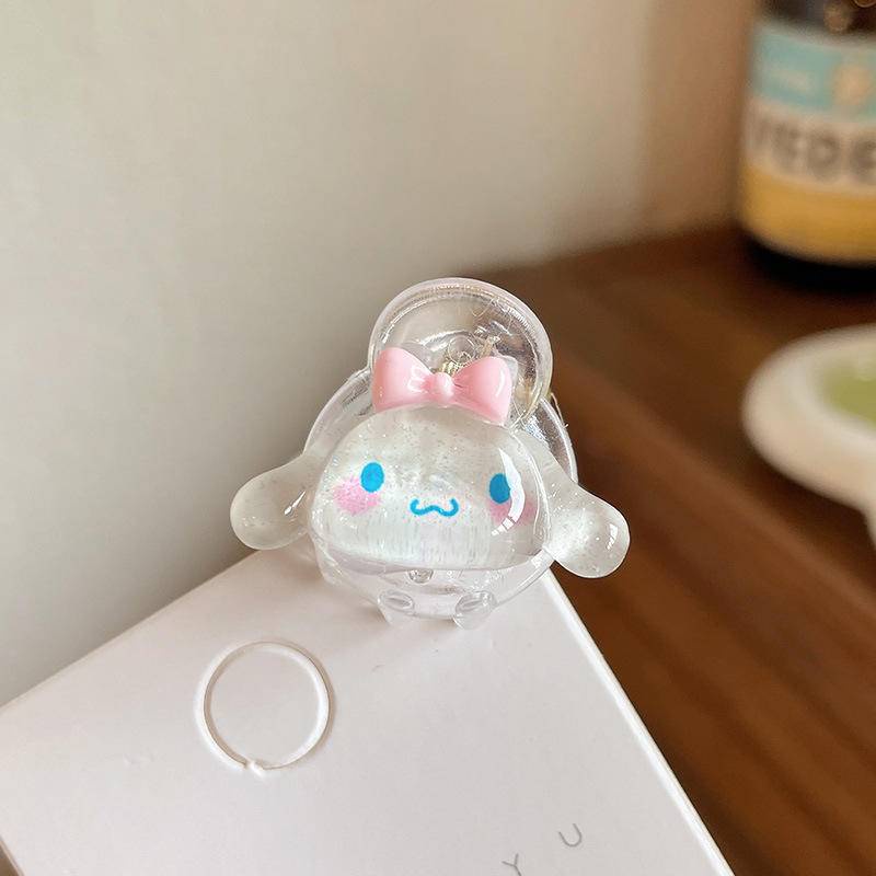 Kẹp Tóc Mini Hình Chú Chó Cinnamon Dễ Thương Cho Bé Gái