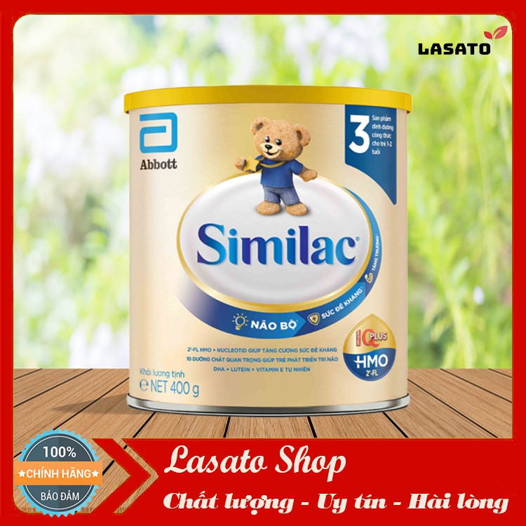 Sữa Similac IQ Plus HMO số 3 400g