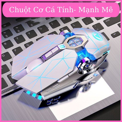 Chuột Cơ Gaming Cao Cấp,Chuột Máy Tính Có Dây Chơi Game Nhạy LED 7 Màu Cực Đẹp DPI 3200