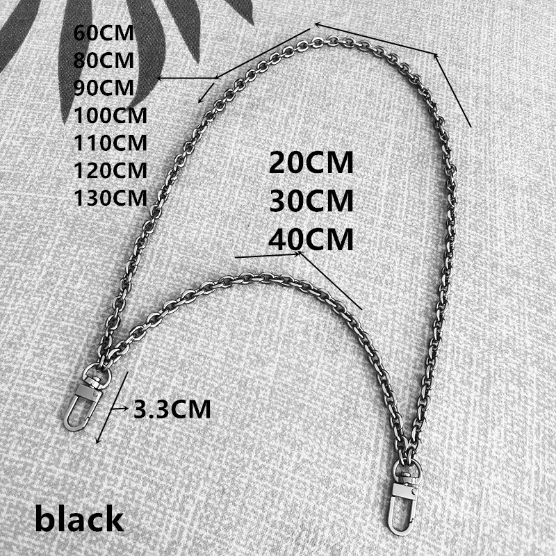 Dây Đeo Túi Xách Hai Dây Xích Kim Loại Dễ Phối Đồ Thời Trang