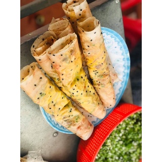 Xấp 2kg bánh tráng mè đen