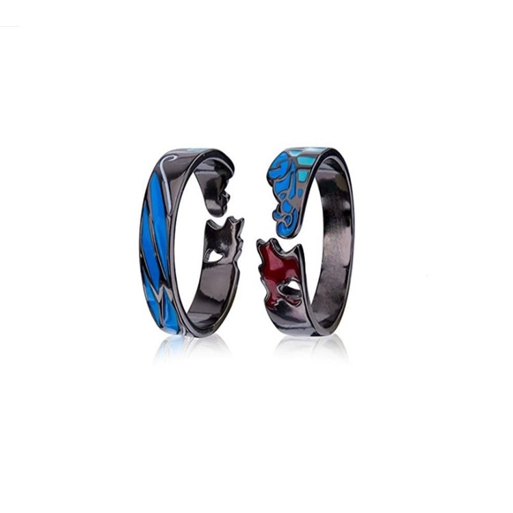 Nhẫn Hở Hóa Trang Nhân Vật Anime Demon Slayer Kamamon Tanjiro Có Thể Điều Chỉnh Kích Cỡ