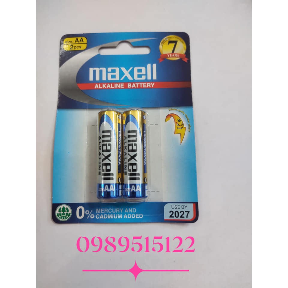 PIN AA/AAA CHÍNH HÃNG MAXELL DÙNG CHO MÁY ĐO HUYẾT ÁP OMRON BẮP TAY/CỔ TAY
