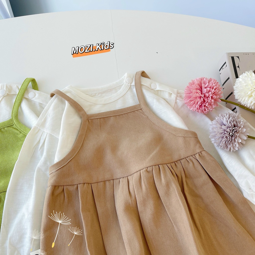 Váy yếm liền áo cho bé gái 1-5 tuổi (Mã 063)