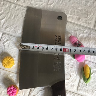 Dao chặt thịt, xương. Cán gỗ cao cấp