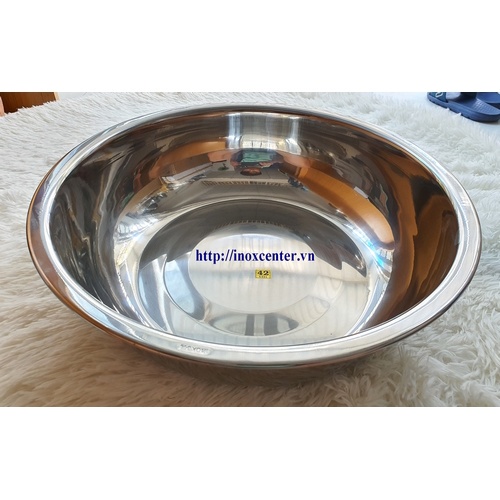 Thau inox cao cấp size lớn - Inox 304