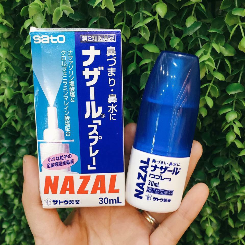 Xịt Thông Mũi Nazal Nhật Bản 30ml