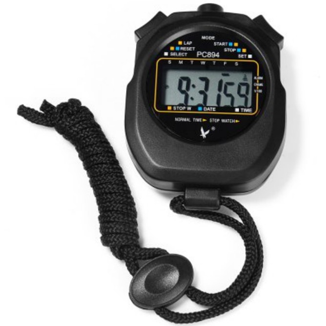 Đồng hồ bấm giây, bấm giờ thể thao 2 láp PC894 chính hãng giá rẻ nhất Tienphatsmart