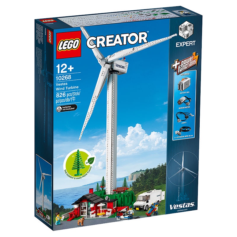 LEGO Building Blocks 10268 Wind Turbine Đồ chơi LEGO Creator Master Series