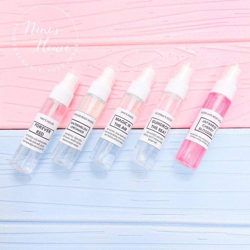 [SAMPLE 30ml] Xịt thơm dưỡng ẩm bodymist Bath and Body Works 30ml | BigBuy360 - bigbuy360.vn