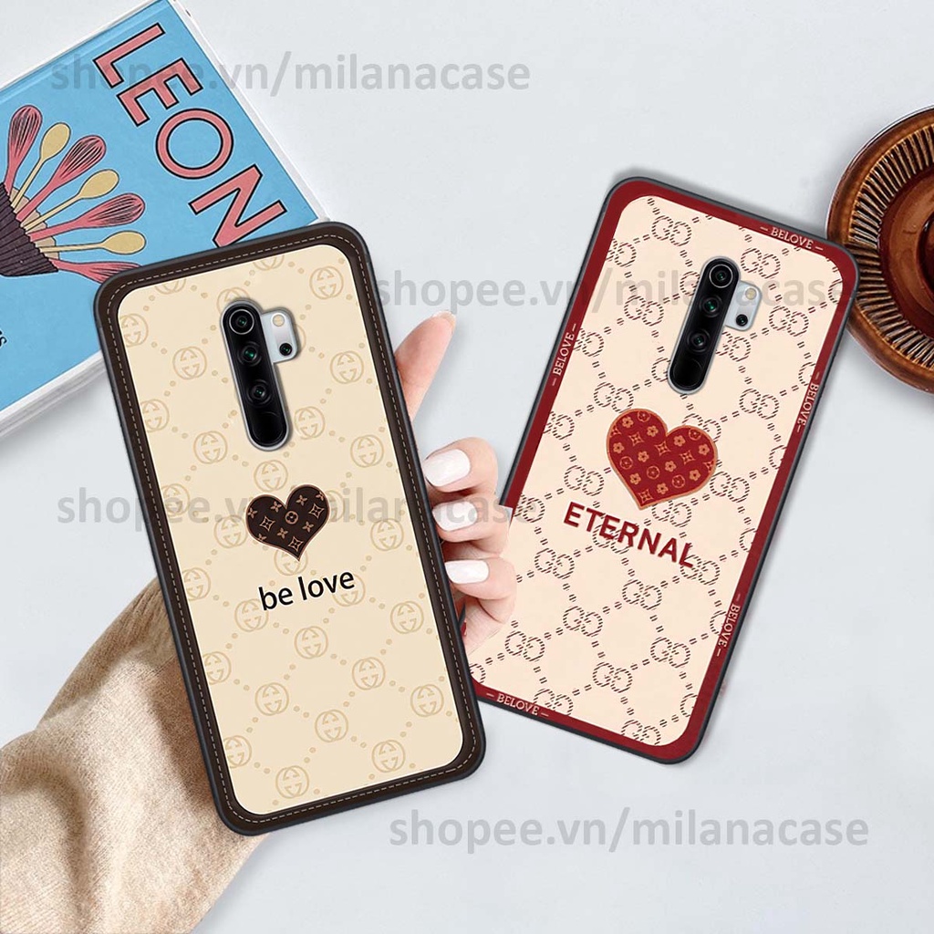 Ốp Xiaomi Redmi Note 8 / Note 8 Pro hình trái tim be love tình yêu siêu đẹp, cá tính, thời trang